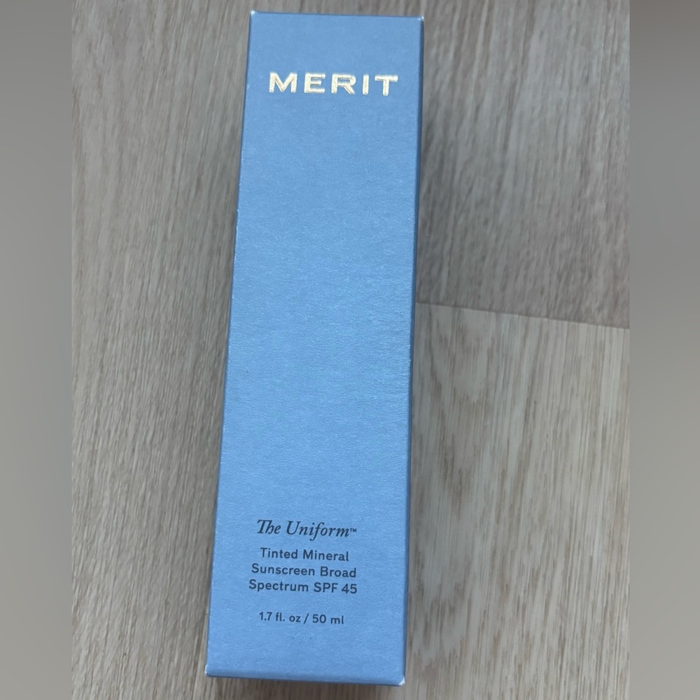 MERIT The Uniform™ Tinted Mineral Sunscreen Broad Spectrum SPF 45